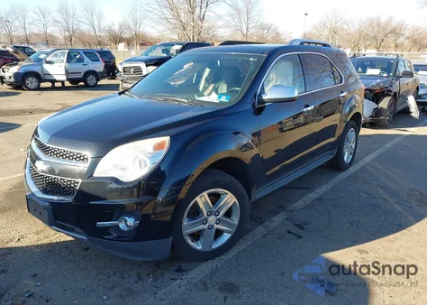 2015 Chevrolet Equinox Ltz z USA, uszkodzony, nr VIN 2GNFLHE31F6240054